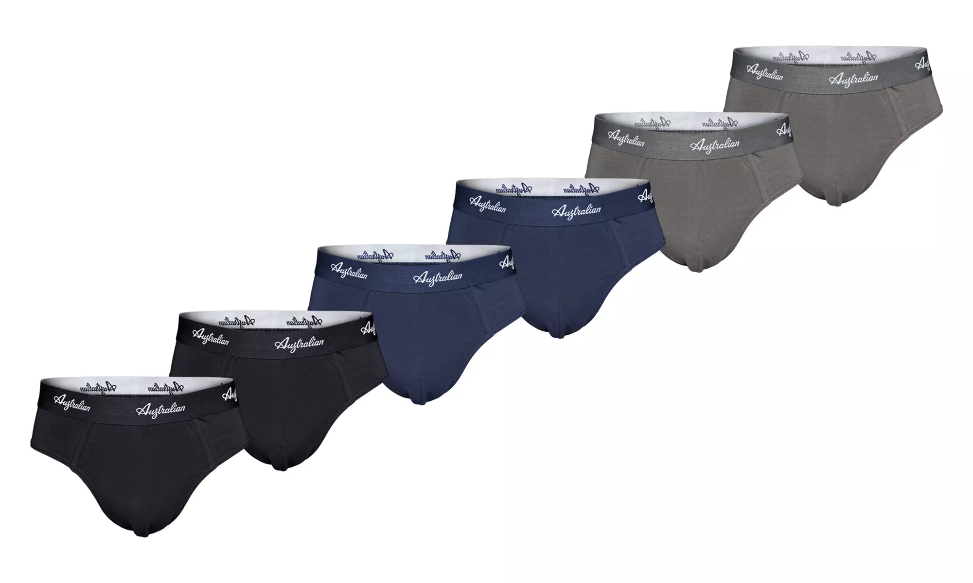 6er-Pack Slips oder Boxershorts für Herren