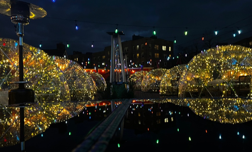 Image 6: Vibrant Rooftop Dining: Choose Meals, Margaritas, or Dining Credit