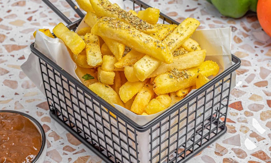 Image 4: Enjoy a Kebab Meal for One or Two with Chips and a Refreshing Drink