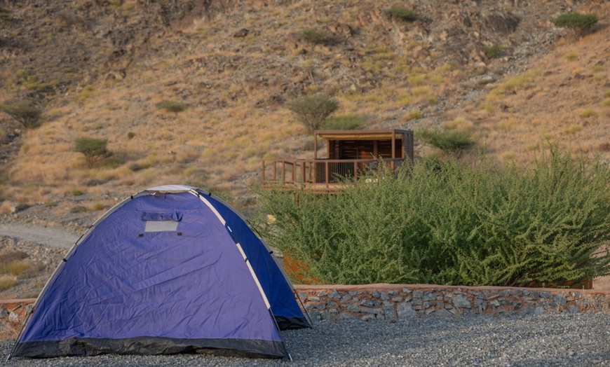 Image 6: Overnight Mountain Camping w/ BBQ, Charcoal & Fire Gel, Zipline,& More