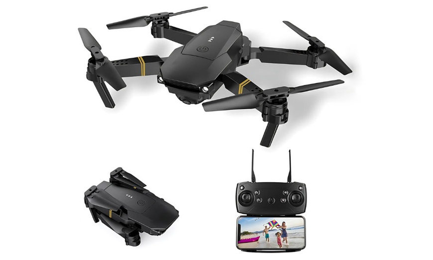 Image 2: Mini-Drone pieghevole con fotocamera 4K Ultra HD 