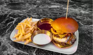 Choice Of Burger with Fries and a Hot/Cold Drink for One or Two at TASTE the Experience (Up to 25% Off)