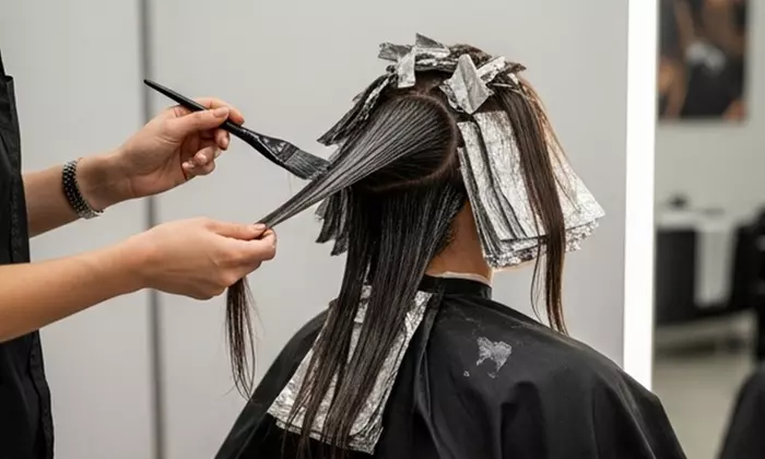 One Women's Haircut, Wash, Blow Dry, Partial Highlights and More