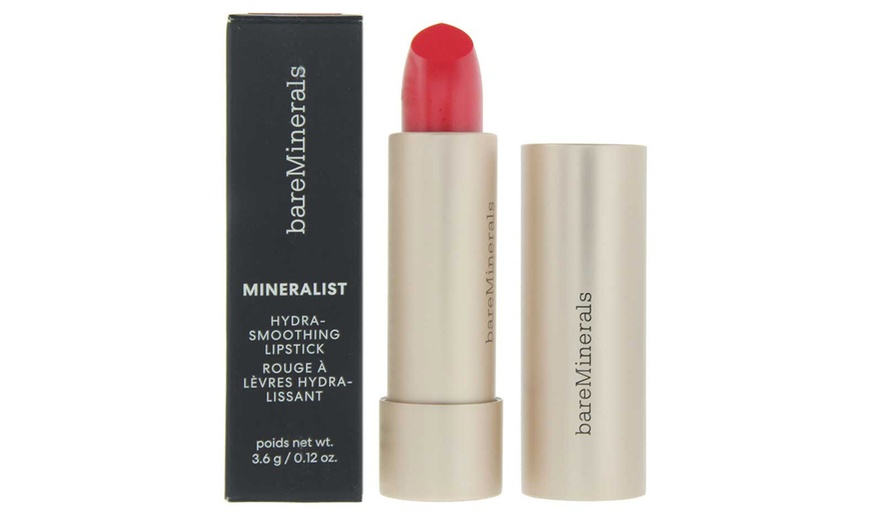 Image 2: bareMinerals Full-Coverage Clean Moisturizing Lipstick