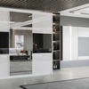 Image 7: Modern High Gloss Door Wardrobe With Mirror and Drawers