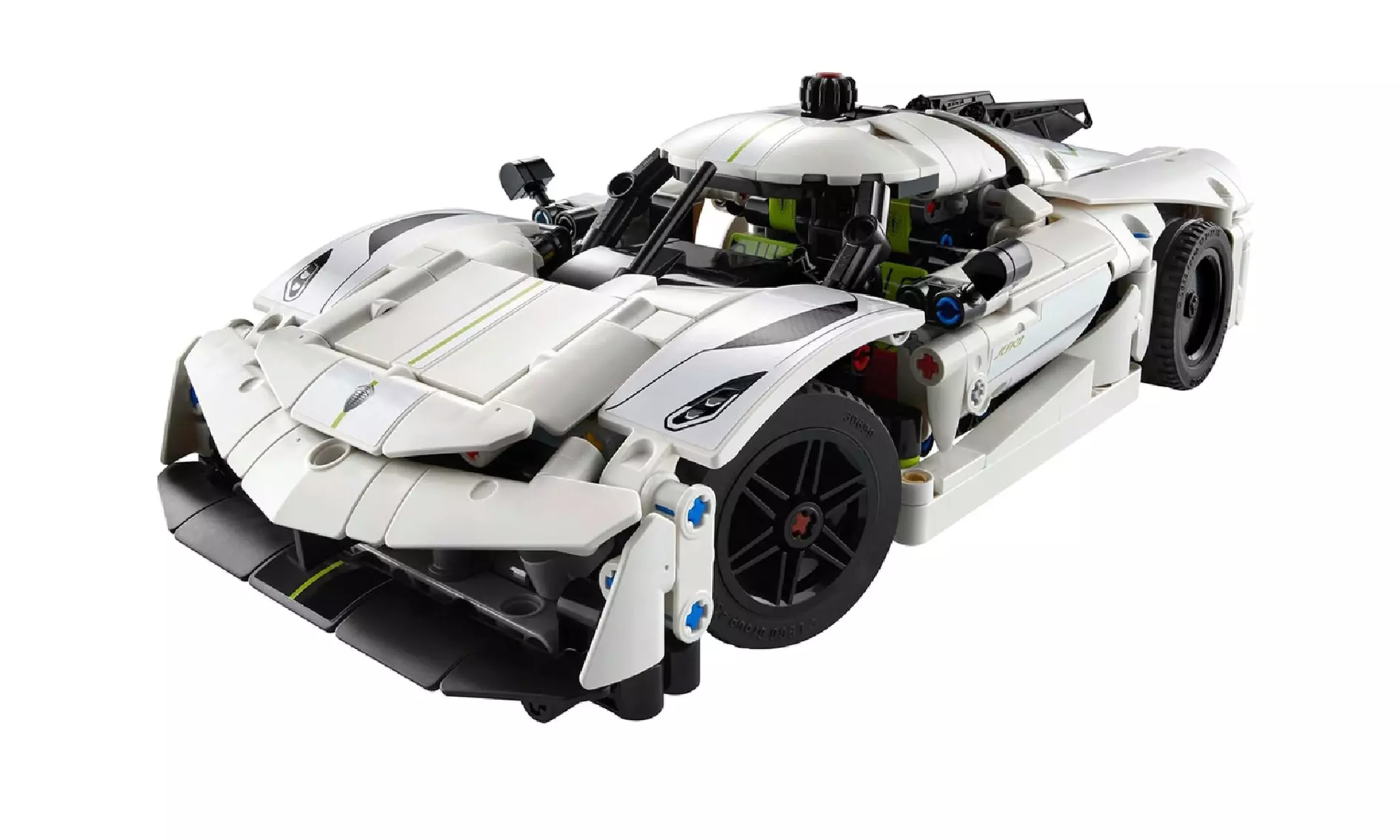 LEGO Technic Koenigsegg Jesko Absolut White Hypercar 42184