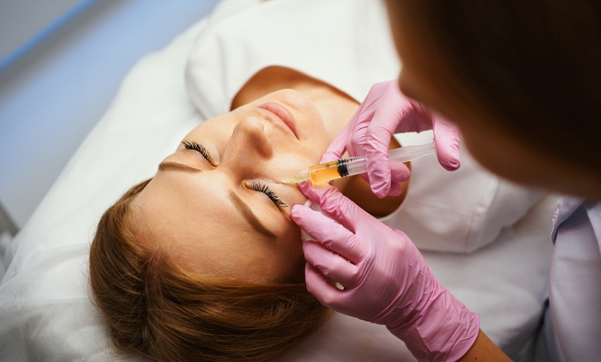 Image 1: Revitalize with PRP Injection For Face, Hair or Under-Eyes (EZ Gel)
