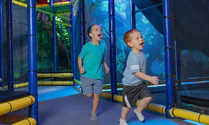 Open-Play Visit for One or Two Children at an Indoor Playground