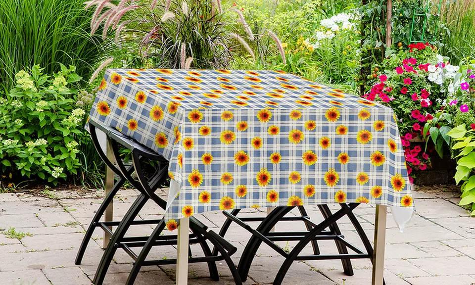 Nappe en toile cirée PVC résistante aux taches