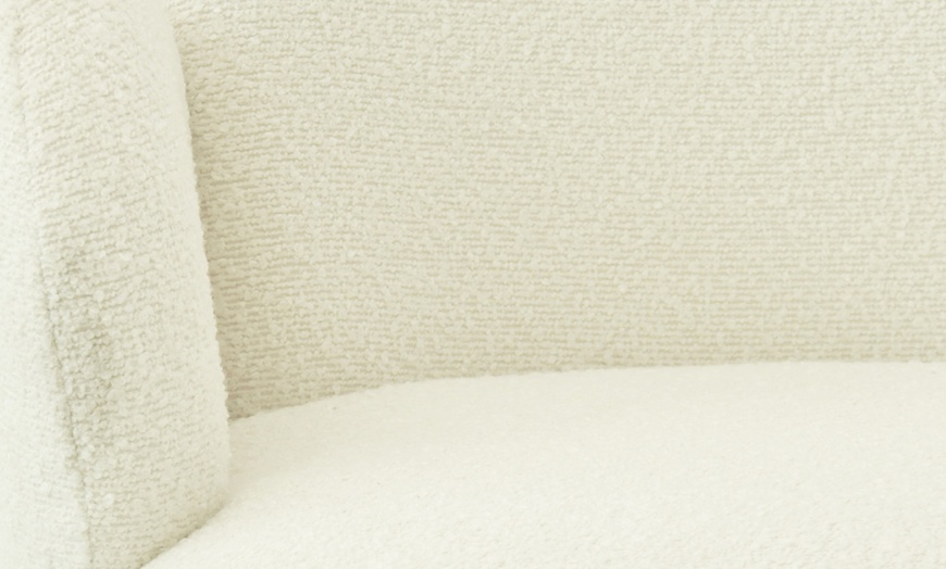 Image 11: Lot de 2 fauteuils de table "Alicia" en tissu Cozy de Doosense 