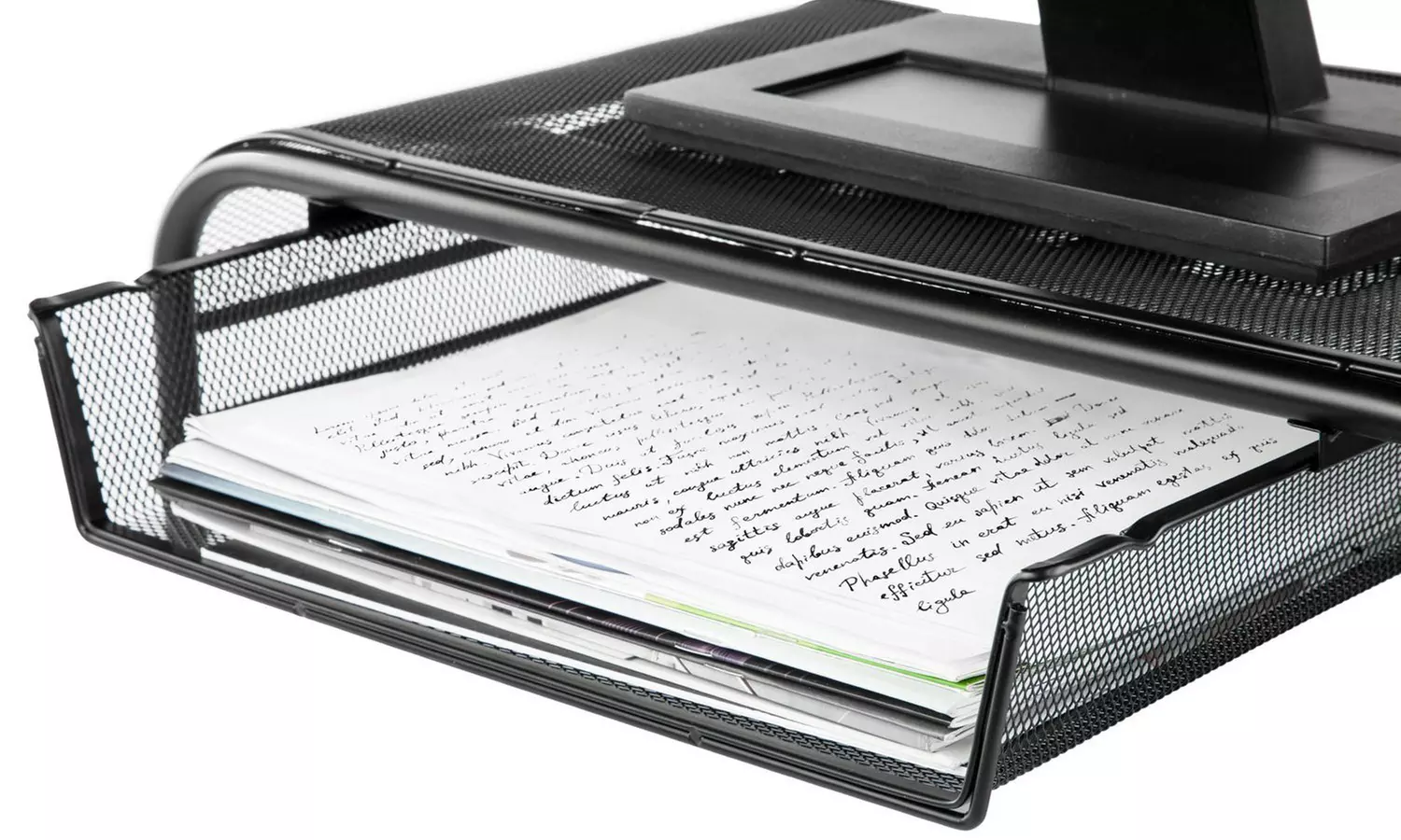 Mesh Metal Computer Riser (2-Pack) - Second Medium