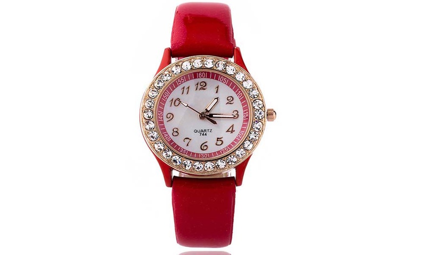 Image 3: Watch with Crystals from Swarovski®