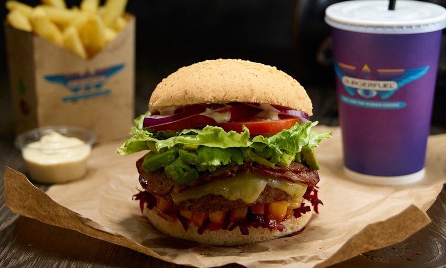 Image 1: 50% Off Online Food Orders from BurgerFuel
