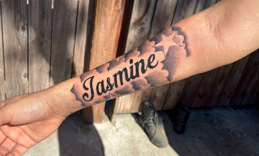 Image 4: Custom Name & Sleeve Tattoos with Consultation for High-Quality Art