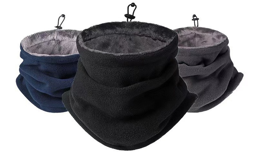 Image 3: 2 foulards multifonctions en polaire