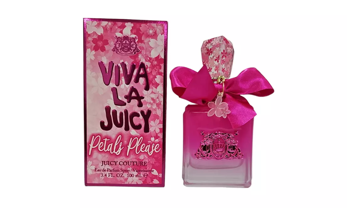 Juicy Couture Viva La Juicy Petals Please EDP 3.4 Fl Oz Spray For Women