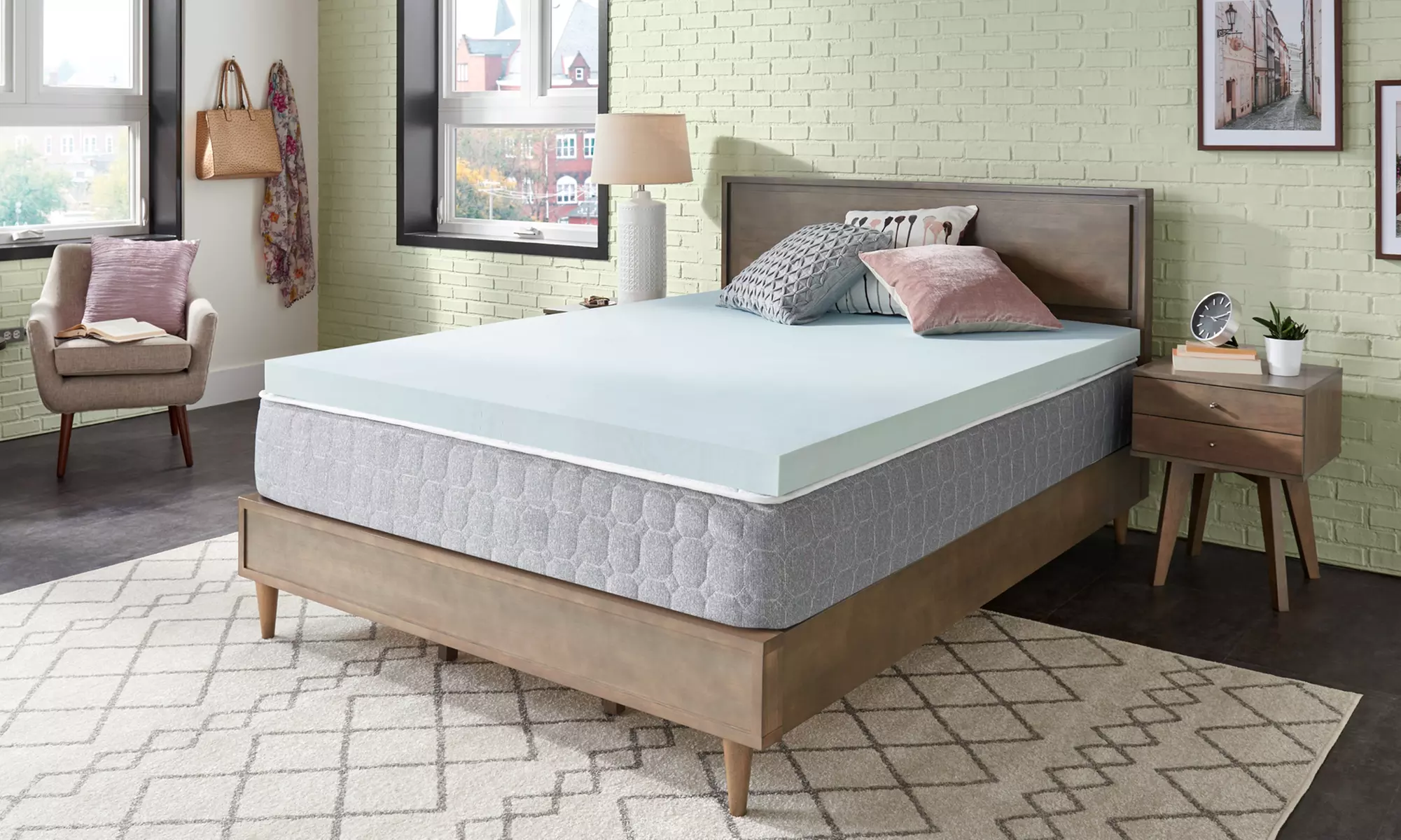 Sealy Dreamlife 3" Gel Memory Foam Mattress Topper