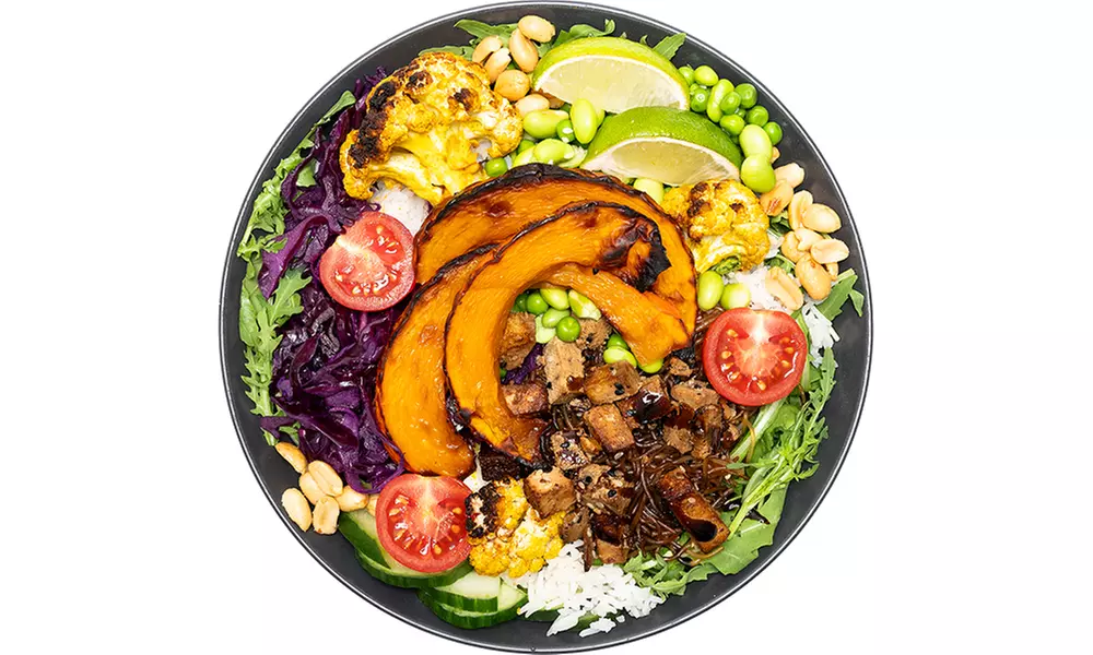 To-Go-Menü mit Bowl, Dessert & Getränk für 1 - 4 Personen