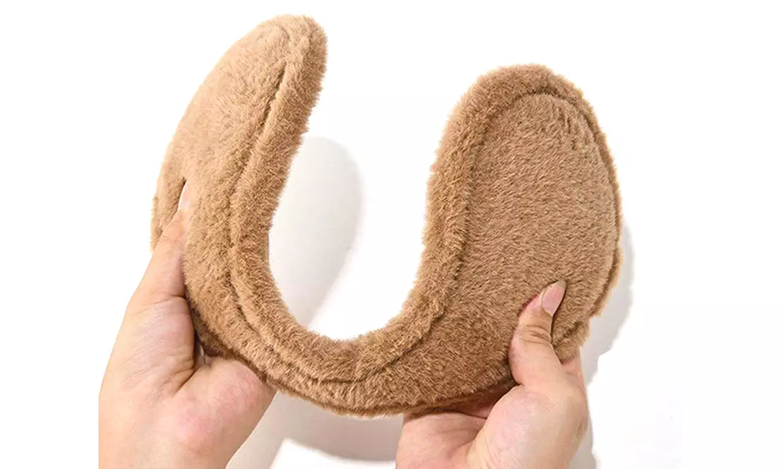 Unisex Winter Foldable Faux Fur Earmuffs