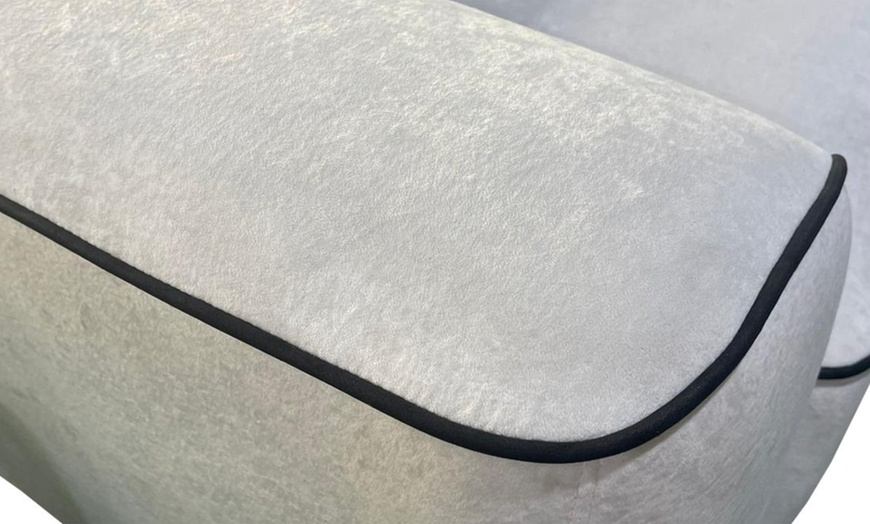 Image 4: DS Living Piper 3-Seater Sofa in Cream