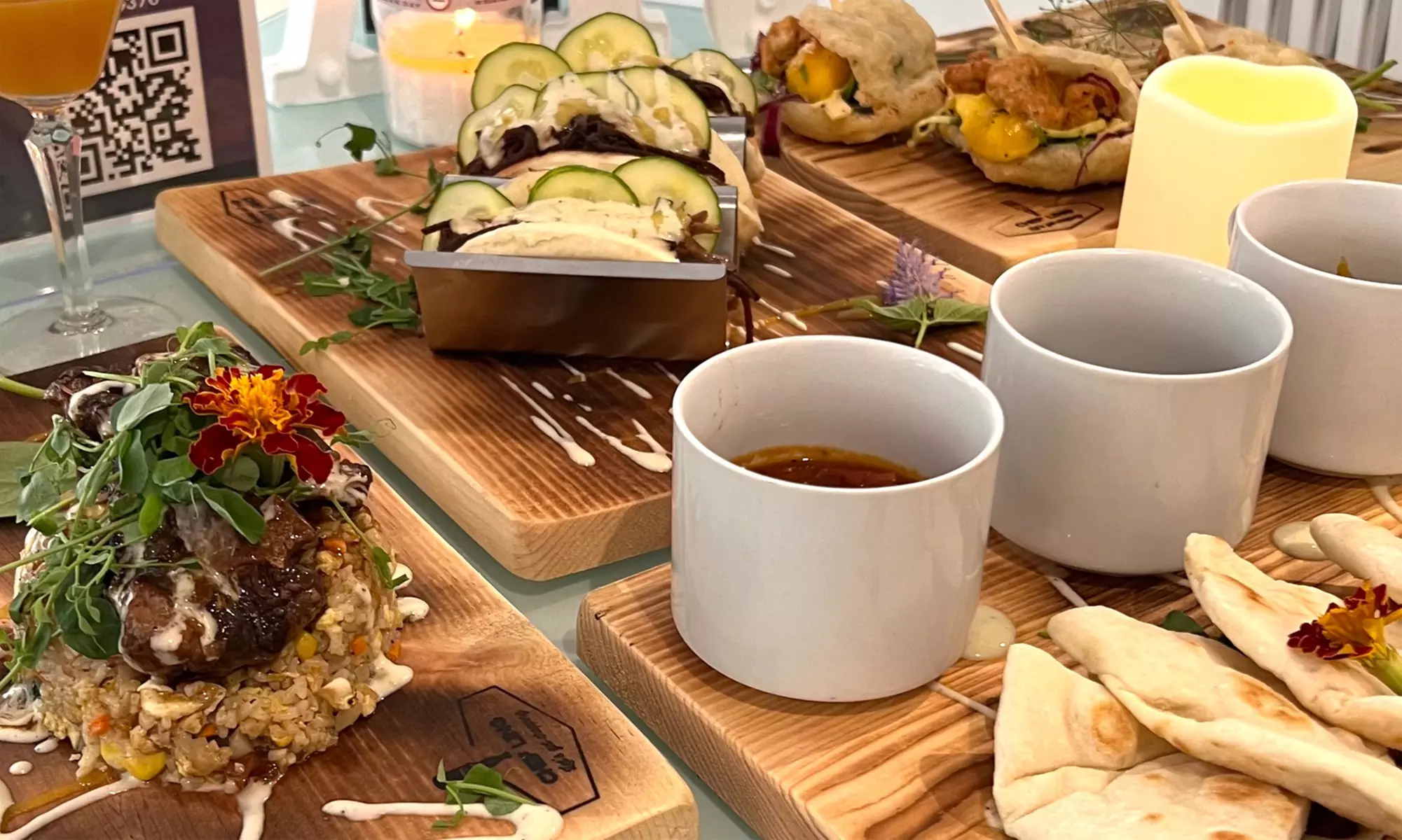 Savor the Flavors: Curated Selection of Signature Tapas with Desserts for One or Two ( Up to 20% Off) - Primary Image