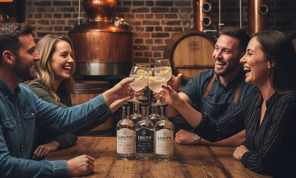 Gin & Rum Distillery Tour for Up to Four at Louth Distillery