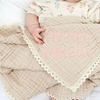 Image 14: 1 ou 2 couvertures brodées personnalisées pour bébé