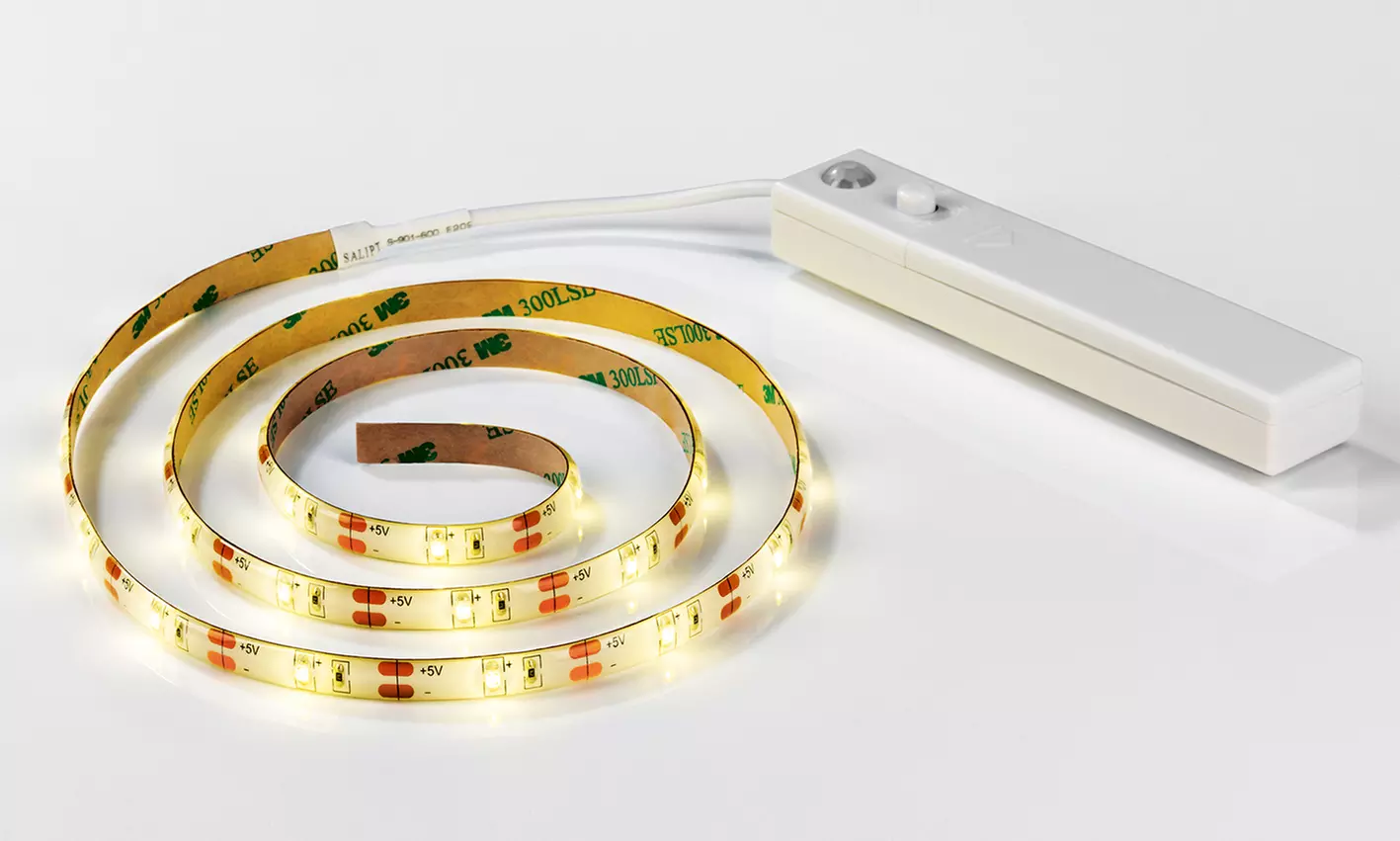 easy! maxx LED-Leuchtband in Weiß - Primary Image