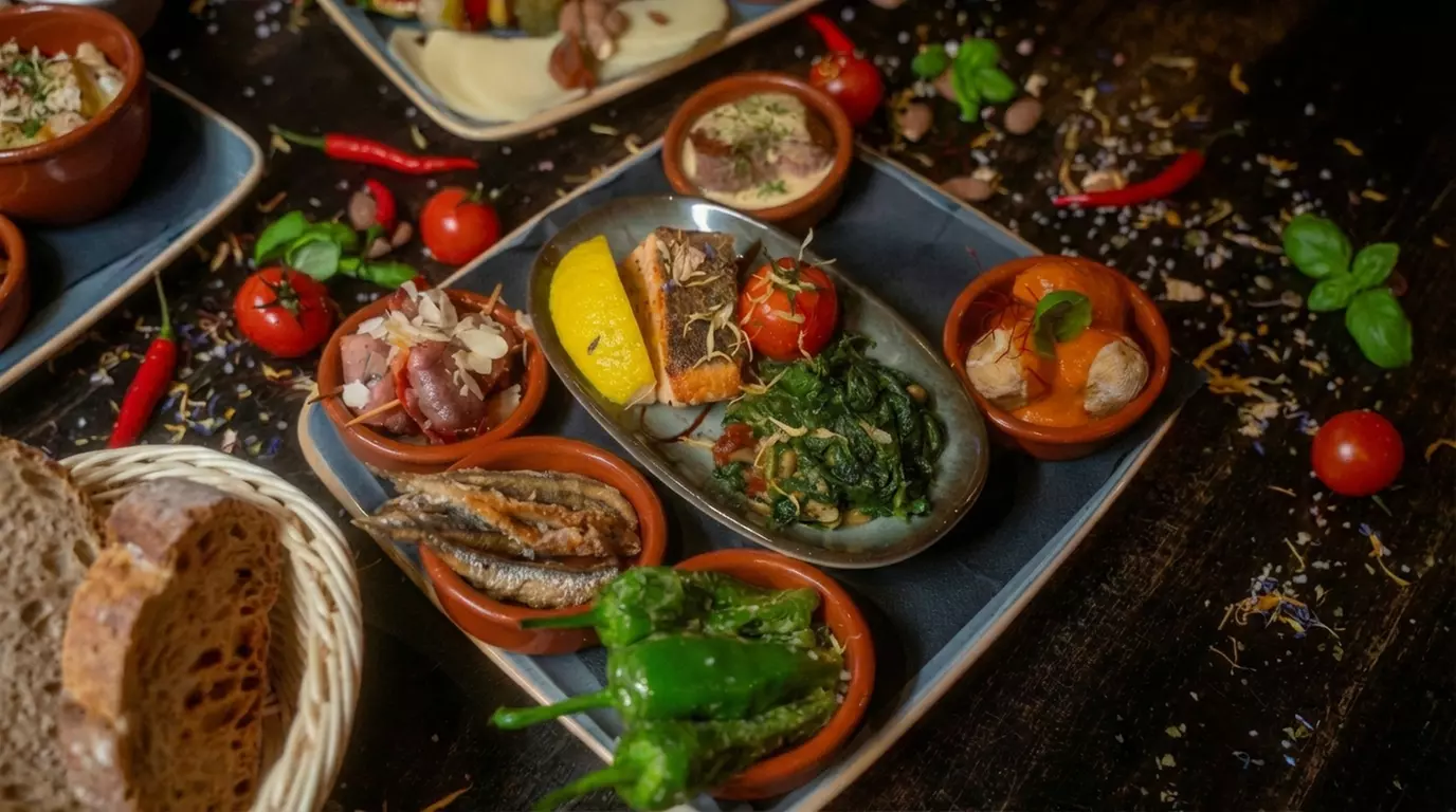 Gemischte Platten nach Wahl im Bodega Madrid für 2-4 Personen