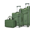 Image 5: Four Piece Soft Shell Suitcase and Travel Bag Set