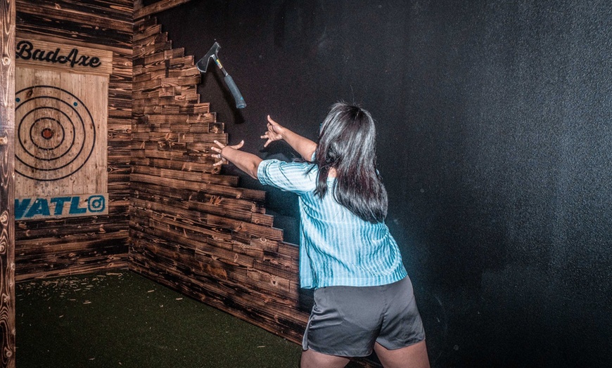 Image 2: Up to 20% Off Axe Throwing at Bad Axe Throwing - Alexandria