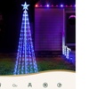 Image 4: Christmas Tree 1.8m with Fairy Lights for Festive Decor