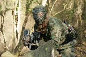 2,5 uur paintballen + 50 balletjes voor 2-10 personen bij Gladiator Sports in Almere Buiten