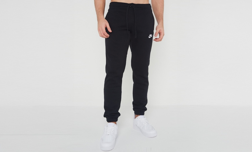 Image 6: Nike Men's Club Embroidered Swoosh Pullover Fleece Full Tracksuit