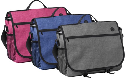 Borsa a tracolla con chiusura a scatto, disponibile in 3 colori