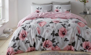 3D Poppy Reversible Duvet Set