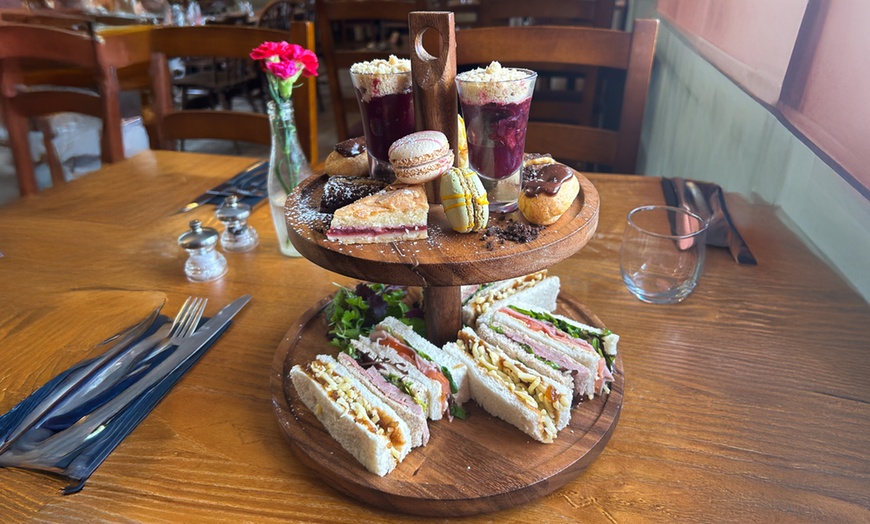 Image 4: Deluxe Traditional Afternoon Tea for 2 w/ Optional Sparkling Prosecco