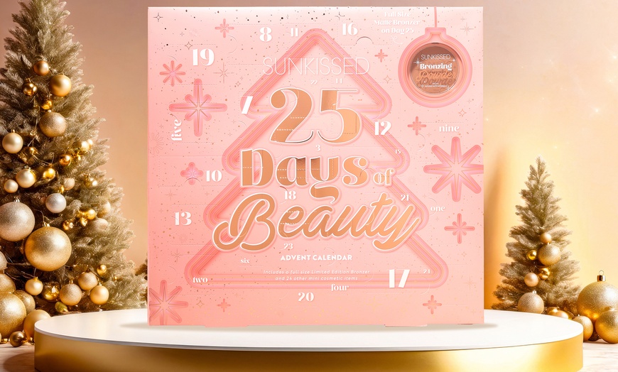 Image 3: Sunkissed 25 Days Of Beauty Christmas Advent Calendar - Natural and Vegan