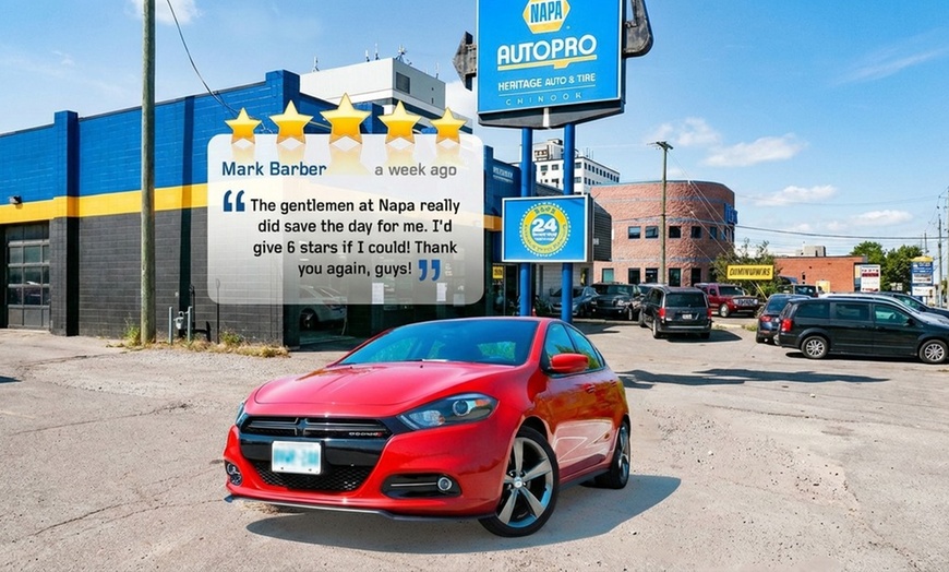 Image 4: One Synthetic Oil Change With Tire Rotation and Visual Brake Check