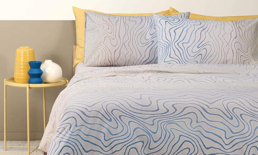 Image 8: Set copripiumino e federe in 100% cotone Bassetti