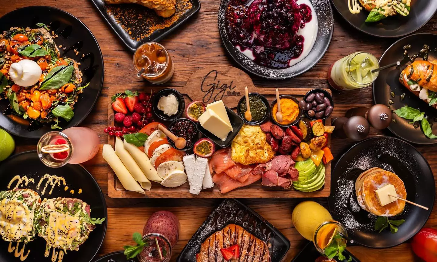 Italienische Brunch-Platte für 2 oder 4 Personen