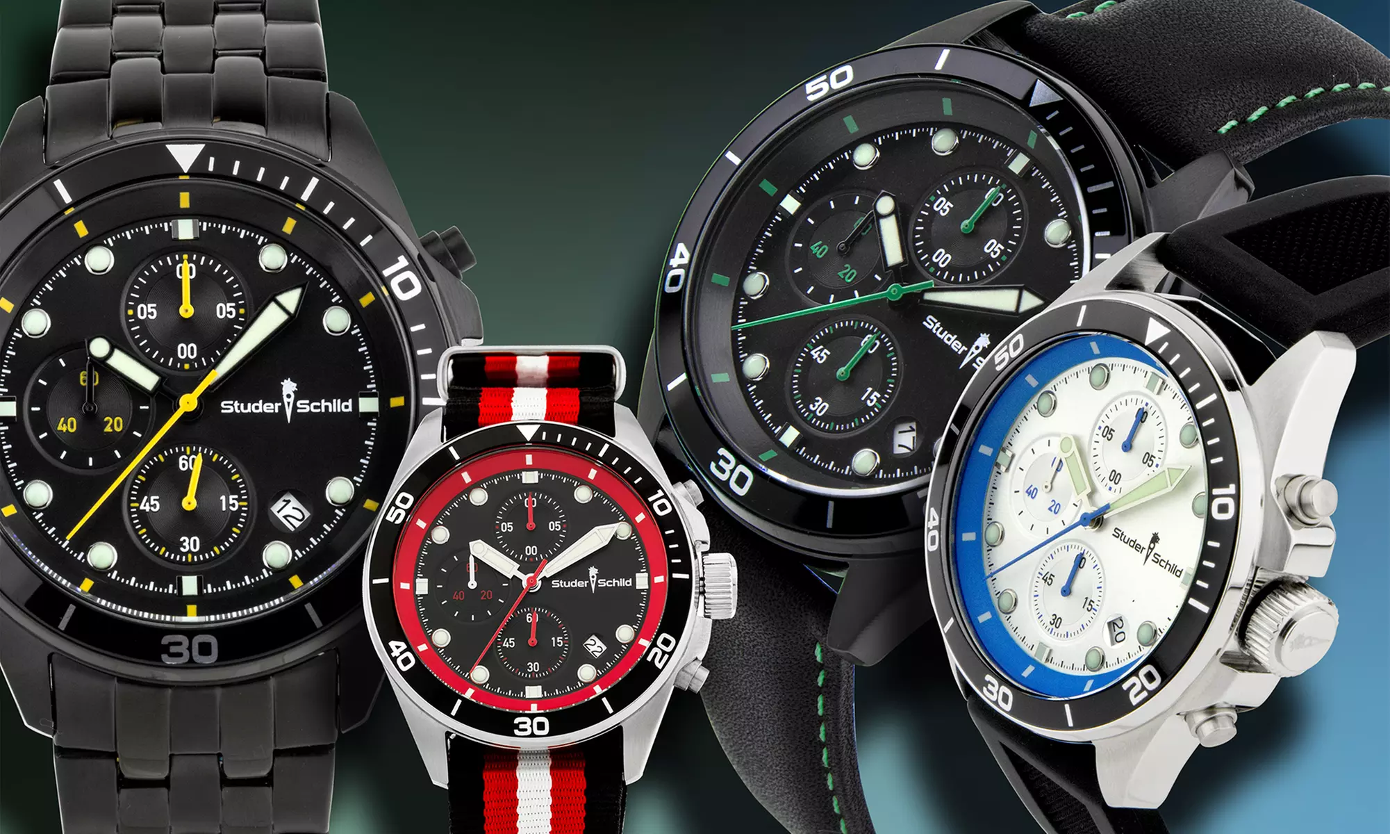 Studer Schild Morse Men's Chronograph Sport Watches - Primary Image