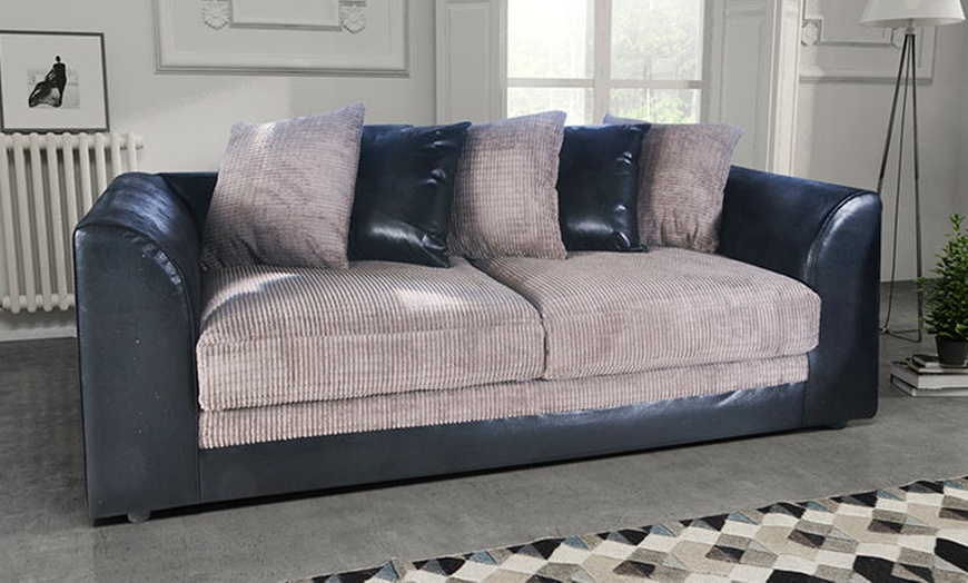 Image 8: Hudson Two-Seater Sofa