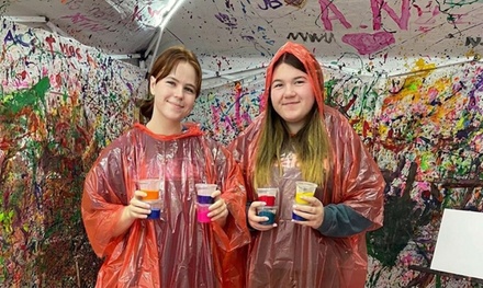 30-Minute Splatter Paint Experience for 1 Child (Ages 12 and Under) [Online Redemption Required] - Outrage Rage Room - Kent, OH