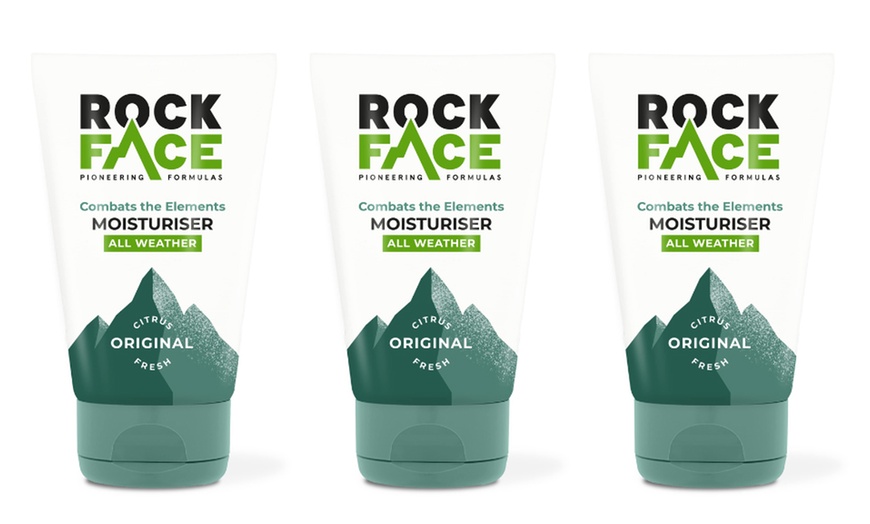 Image 2: Men's Rock Face All Weather Moisturiser 100ml