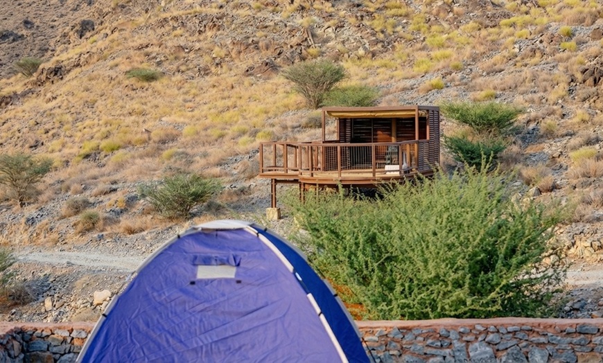 Image 2: Overnight Mountain Camping w/ BBQ, Charcoal & Fire Gel, Zipline,& More