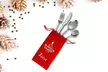 4-, 8- or 16-Piece Ella Christmas Cutlery Set with Christmas Pouch - Image 2