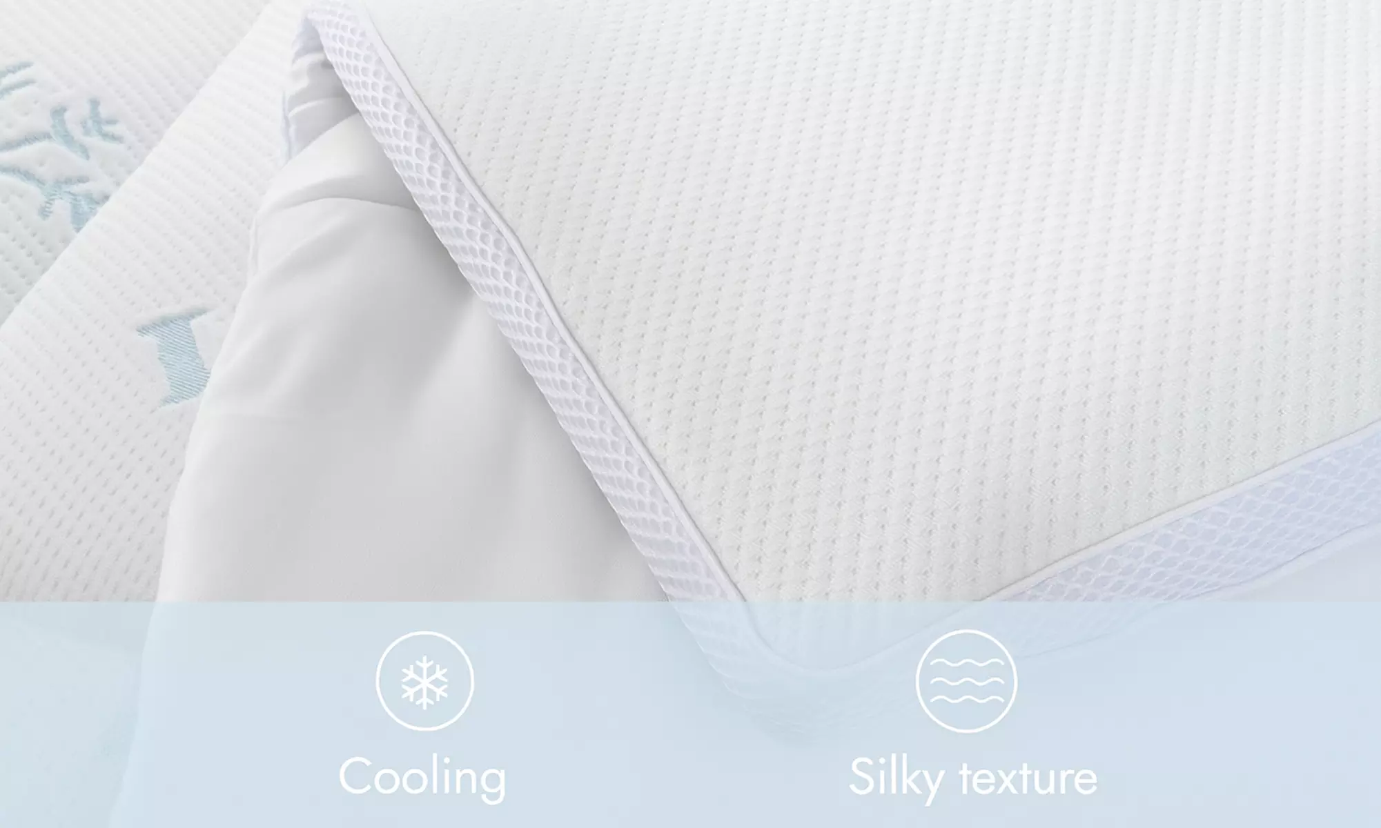 Sampur Sommer Bettdecke 100% Mikrofaser mit kühlenden Ice Cool Fasern