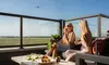 Experience Dining with Runway Views: $50, $75, or $100 Towards Food & Drinks (Up To  31% Off)
