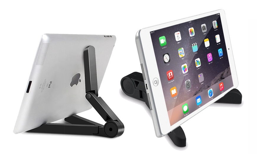 Image 4: Aquarius Adjustable Tablet Stand Holder